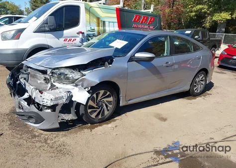 2018 Honda Civic Ex z USA, uszkodzony, nr VIN 2HGFC2F75JH593435